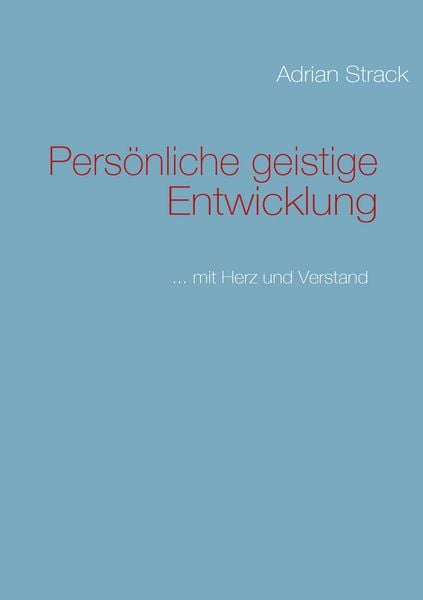 Produktbild: Pers&ouml;nliche geistige Entwicklung