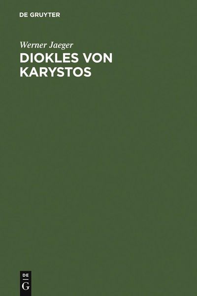 Produktbild: Diokles von Karystos
