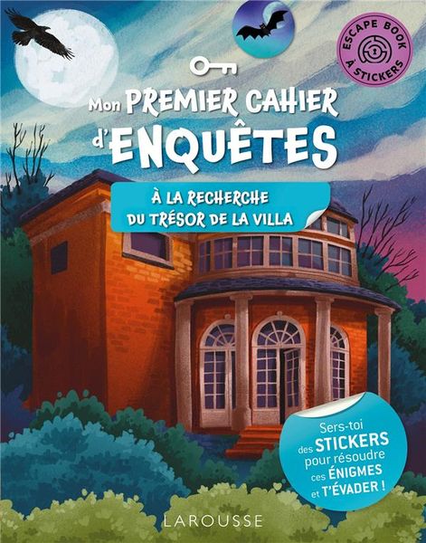 Produktbild: A la recherche du tr&eacute;sor de la villa : mon premier cahier d'enqu&ecirc;tes