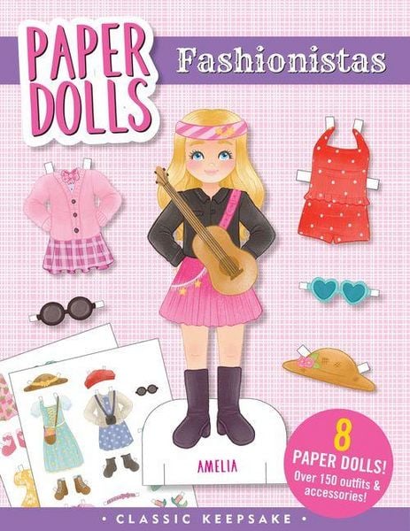 Produktbild: Classic Keepsake Paper Dolls - Fashionistas