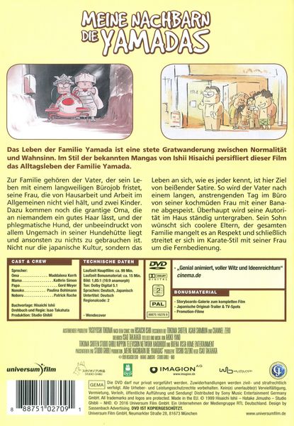 Produktbild: Meine Nachbarn die Yamadas