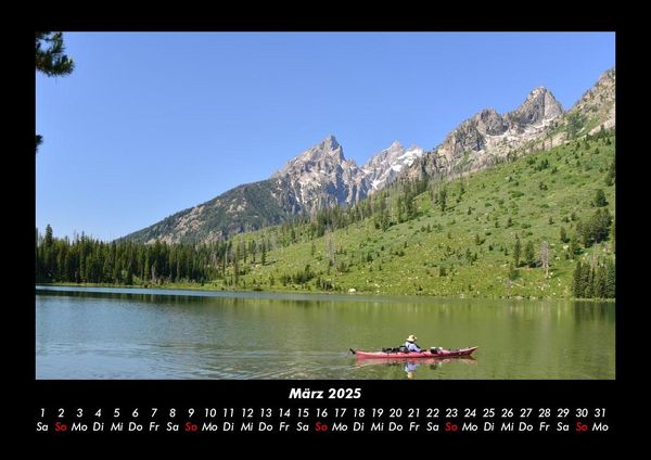 Produktbild: Berge 2025 Fotokalender DIN A3