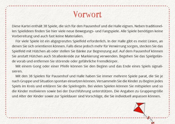 Produktbild: Spiele f&uuml;r Pausenhof und Halle