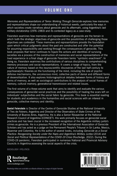 Produktbild: Memories and Representations of Terror