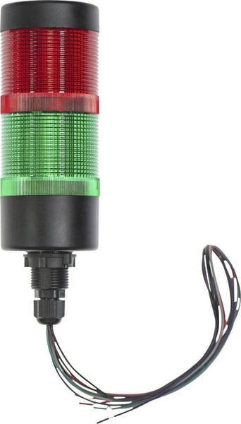 TRU COMPONENTS Signalsäule TC-12835336 TC-HBJD-55A-D/2/RG/24V/IP65 LED Rot, Grün 1St.