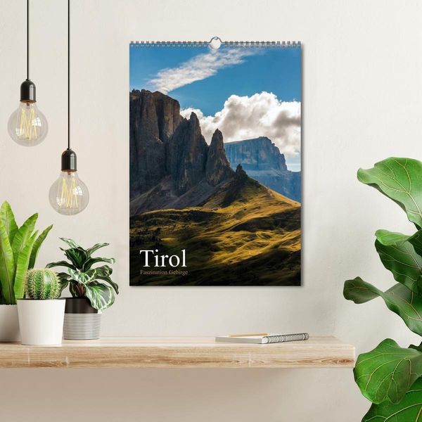 Produktbild: Tirol - Faszination Gebirge (Wandkalender 2026 DIN A3 hoch), CALVENDO Monatskalender