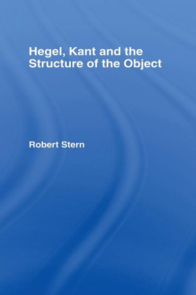 Produktbild: Hegel, Kant and the Structure of the Object