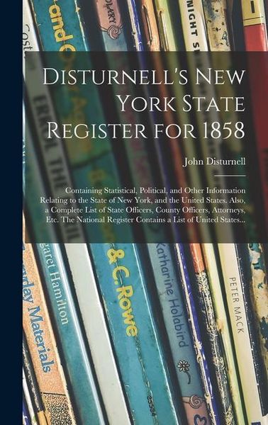 Produktbild: Disturnell's New York State Register for 1858