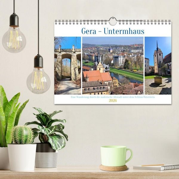 Produktbild: Gera - Untermhaus (Wandkalender 2026 DIN A4 quer), CALVENDO Monatskalender