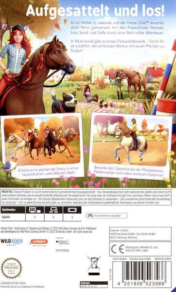 Horse Club Adventures 2 - Hazelwood Stories' für 'Nintendo Switch' kaufen