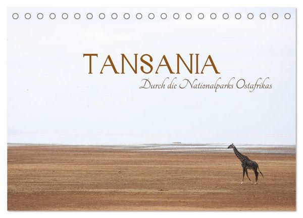 Produktbild: Tansania - Durch die Nationalparks Ostafrikas (Tischkalender 2026 DIN A5 quer), CALVENDO Monatskalender