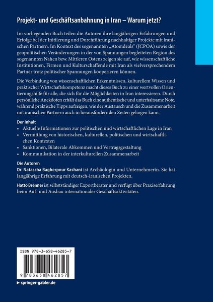 Produktbild: Projekt- und Gesch&auml;ftsanbahnung in Iran &ndash; Warum jetzt?