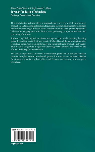 Produktbild: Soybean Production Technology