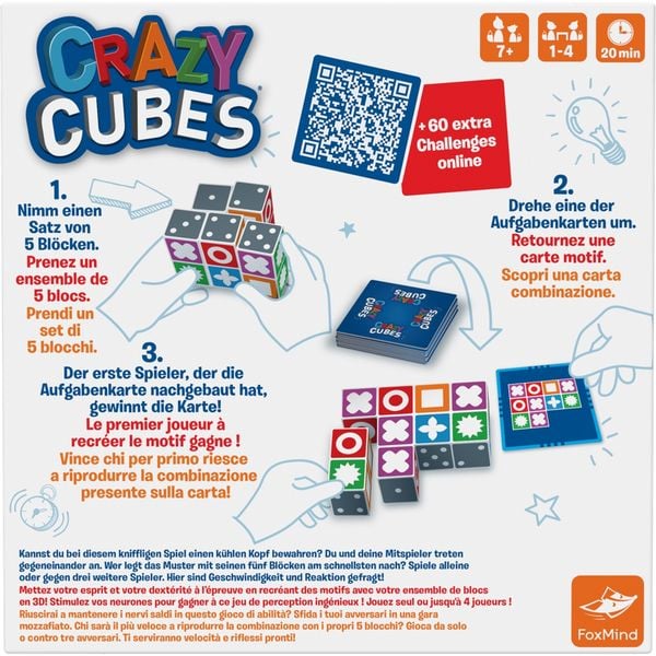 Produktbild: FOXMIND - Crazy Cubes