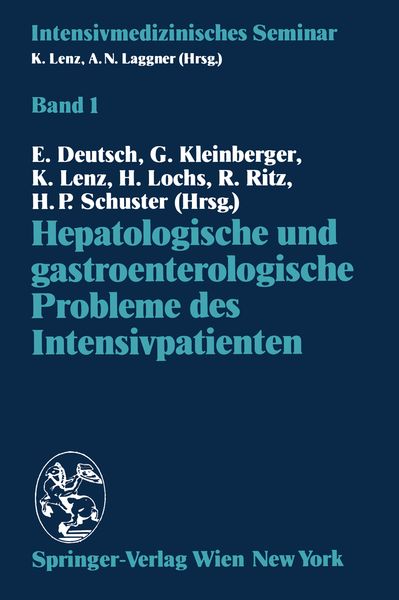 Produktbild: Hepatologische und gastroenterologische Probleme des Intensivpatienten