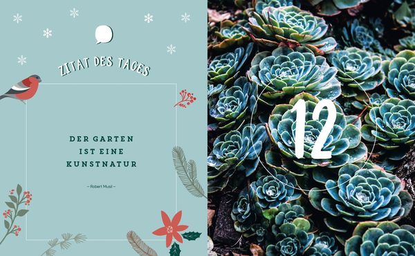 Produktbild: Mein Adventskalender-Buch: Gartenliebe