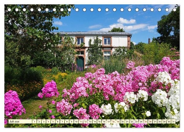 Produktbild: Der Hermannshof Das Parkjuwel in Weinheim an der Bergstra&szlig;e (Tischkalender 2026 DIN A5 quer), CALVENDO Monatskalender
