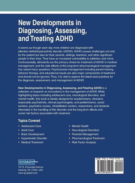 Produktbild: New Developments in Diagnosing, Assessing, and Treating ADHD