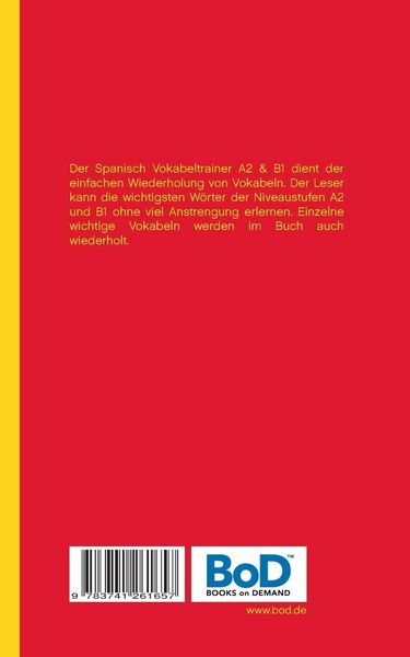 Produktbild: Vokabeltrainer Spanisch