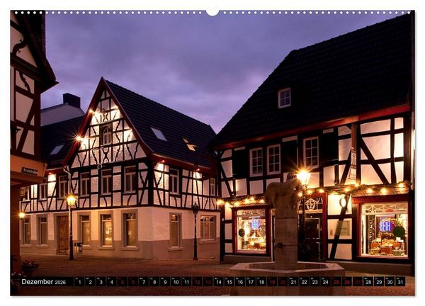 Produktbild: Bad Honnef - Rheinisches Nizza (Wandkalender 2026 DIN A2 quer), CALVENDO Monatskalender