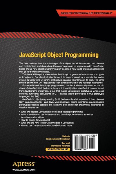Produktbild: JavaScript Object Programming