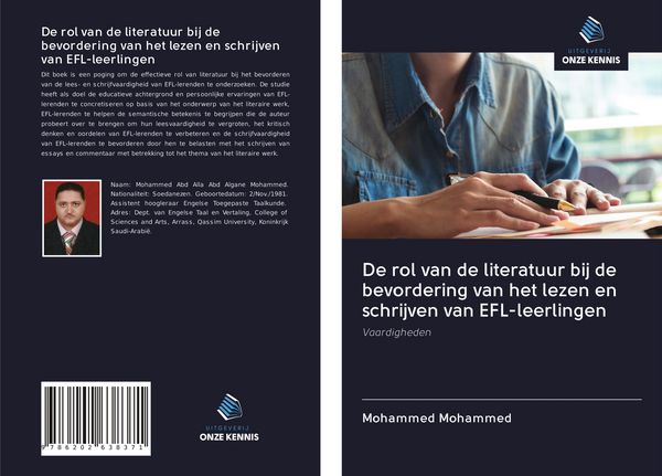 Produktbild: De rol van de literatuur bij de bevordering van het lezen en schrijven van EFL-leerlingen
