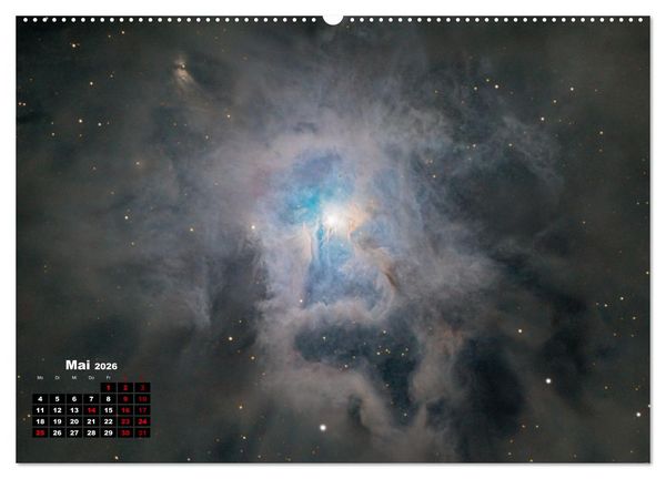 Produktbild: InfinityAstro - die Unendlichkeit im Bild - Astrofotos von Roland Schliessus (hochwertiger Premium Wandkalender 2026 DIN A2 quer), Kunstdruck in Hochglanz