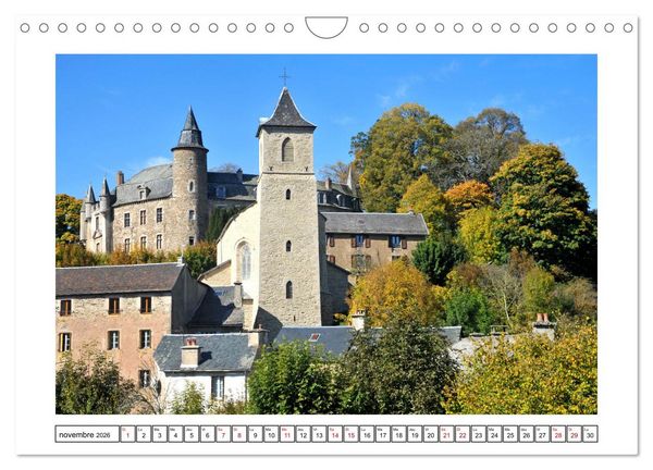 Produktbild: Ch&acirc;teaux OCCITANIE (Calendrier mural 2026 DIN A4 vertical), CALVENDO calendrier mensuel