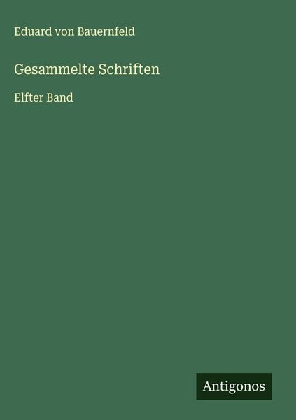 Produktbild: Gesammelte Schriften