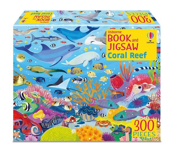 Produktbild: Usborne Book and Jigsaw Coral Reef