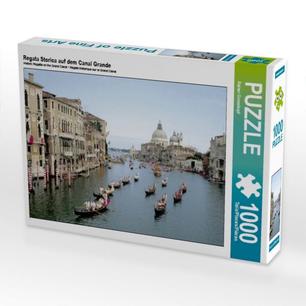 Produktbild: CALVENDO Puzzle Regata Storica auf dem Canal Grande | 1000 Teile Lege-Gr&ouml;&szlig;e 64x48cm Foto-Puzzle f&uuml;r gl&uuml;ckliche Stunden