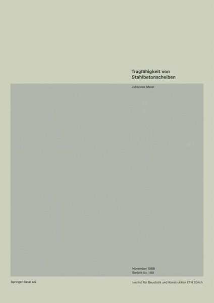 Produktbild: Tragf&auml;higkeit von Stahlbetonscheiben