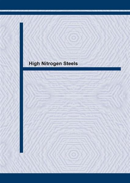 Produktbild: High Nitrogen Steels