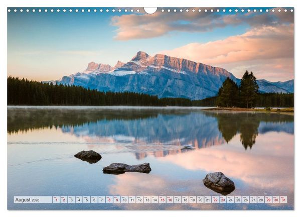 Produktbild: Canada - Landscapes from Banff and Jasper National parks (Wall Calendar 2026 DIN A3 landscape), CALVENDO 12 Month Wall Calendar