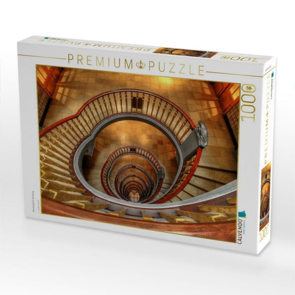 Produktbild: CALVENDO Puzzle Messberghof, Hamburg | 1000 Teile Lege-Gr&ouml;&szlig;e 64x48cm Foto-Puzzle f&uuml;r gl&uuml;ckliche Stunden