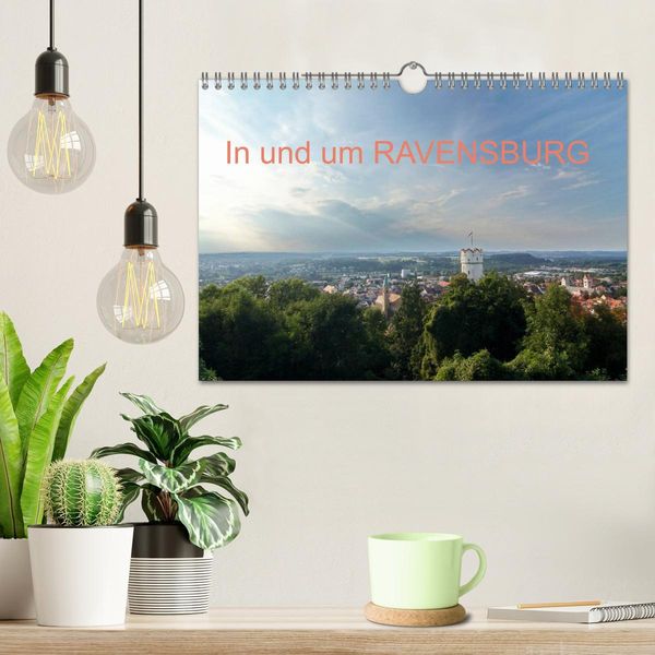 Produktbild: In und um RAVENSBURG (Wandkalender 2026 DIN A4 quer), CALVENDO Monatskalender