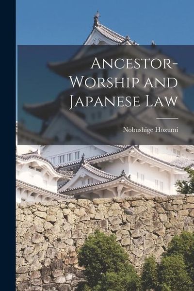Produktbild: Ancestor-worship and Japanese Law