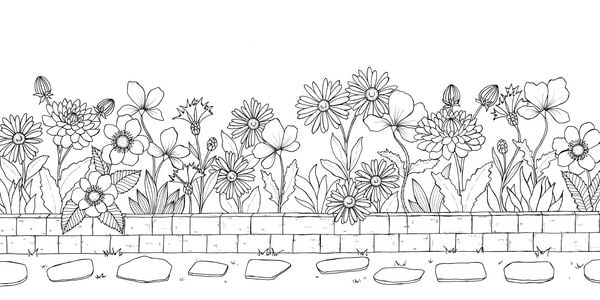 Produktbild: Gartenparadies &ndash; Florale Motive und Tiere ausmalen