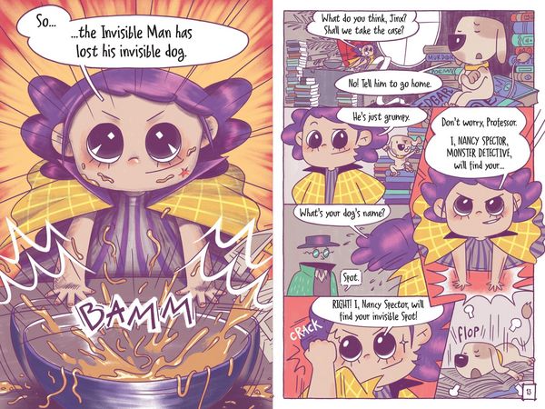 Produktbild: Nancy Spector, Monster Detective: The Case of the Missing Spot (a Graphic Novel)