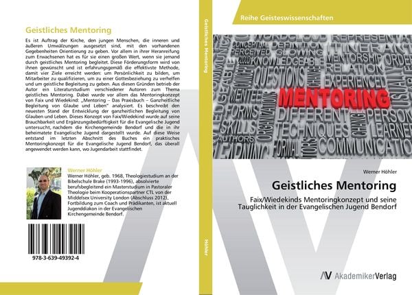 Geistliches Mentoring, Taschenbuch von Werner Höhler, AV Akademikerverlag, 9783639493924