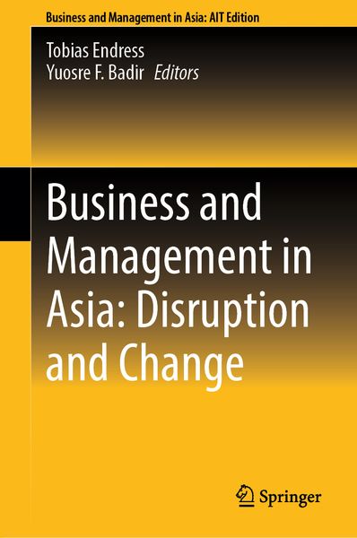 Produktbild: Business and Management in Asia: Disruption and Change