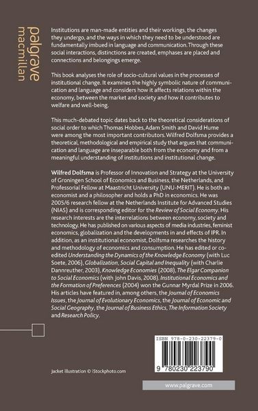 Produktbild: Institutions, Communication and Values