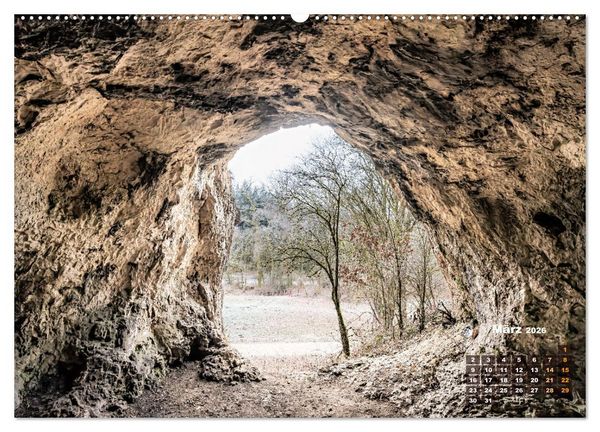 Produktbild: Faszinierende H&ouml;hlen auf der Schw&auml;bischen Alb (Wandkalender 2026 DIN A2 quer), CALVENDO Monatskalender