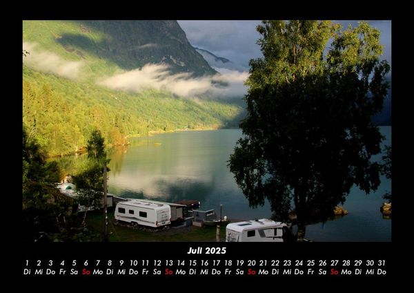 Produktbild: Seeblick 2025 Fotokalender DIN A3