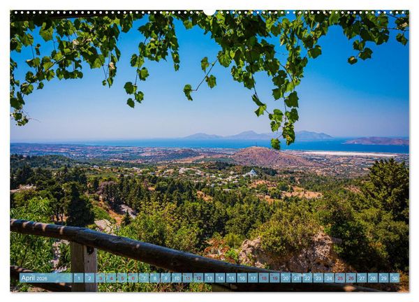 Produktbild: Insel Kos in Griechenland (hochwertiger Premium Wandkalender 2026 DIN A2 quer), Kunstdruck in Hochglanz