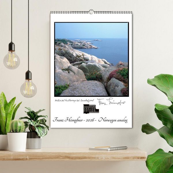 Produktbild: Norwegen analog (Wandkalender 2026 DIN A2 hoch), CALVENDO Monatskalender