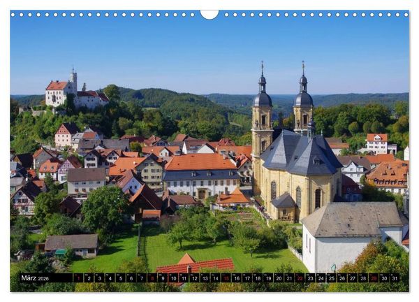 Produktbild: Bamberg und Fr&auml;nkische Schweiz (Wandkalender 2026 DIN A3 quer), CALVENDO Monatskalender