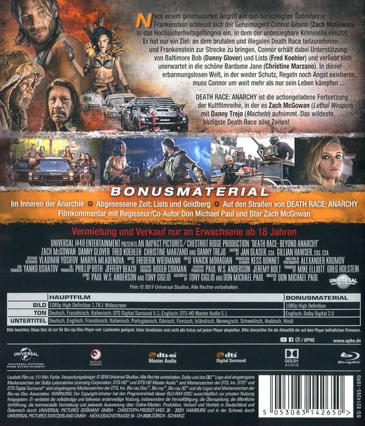 Produktbild: Death Race - Anarchy