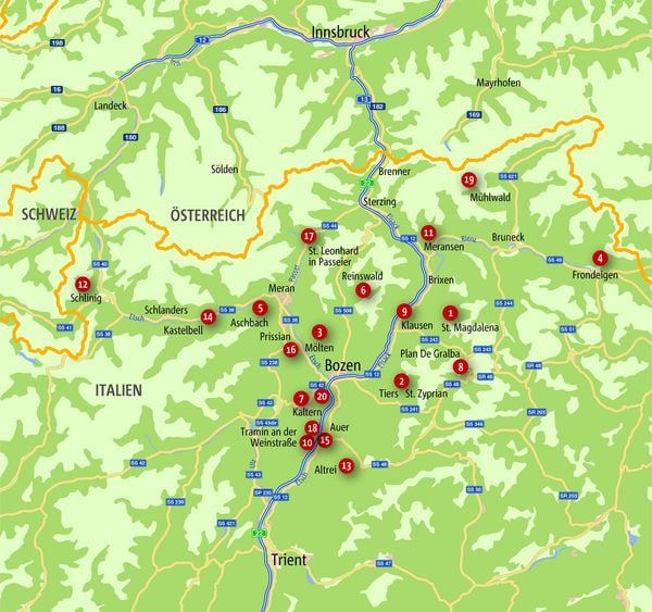 Produktbild: S&uuml;dtirol. Wandern f&uuml;r die Seele