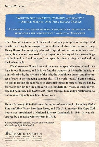 Produktbild: The Outermost House
